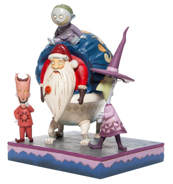 LOCK SHOCK ET BARREL AVEC LE PERE NOEL - DISNEY TRADITIONS