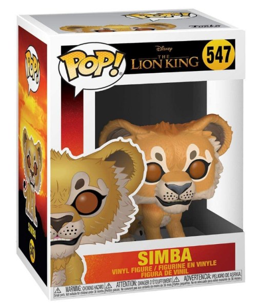 FUNKO POP! 547 - DISNEY ROI LION (LIVE ACTION) - SIMBA