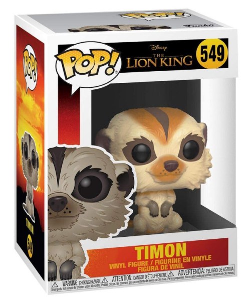 FUNKO POP! 549 - DISNEY ROI LION (LIVE ACTION) - TIMON