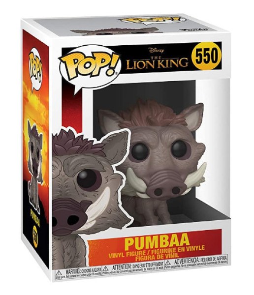 FUNKO POP! 550 - DISNEY ROI LION (LIVE ACTION) - PUMBAA