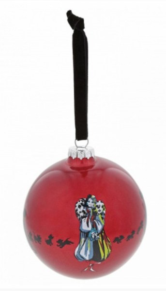 BOULE DE NOËL CRUELLA D'ENFER - DISNEY ENCHANTING