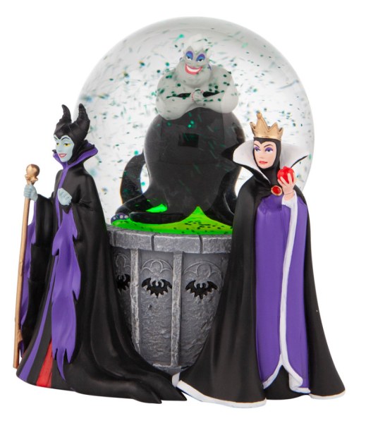 SNOWBALL LUMINEUX TRIO MÉCHANTES - DISNEY DEPT.56