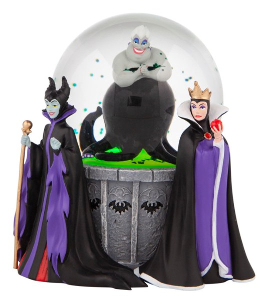 SNOWBALL LUMINEUX TRIO MÉCHANTES - DISNEY DEPT.56