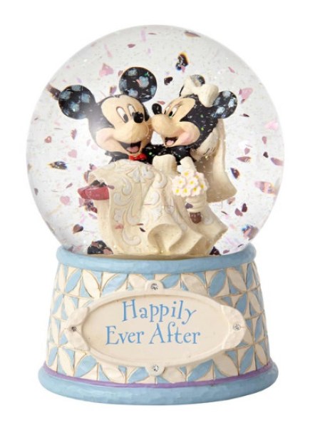 SNOWBALL MARIAGE DE MICKEY ET MINNIE - DISNEY TRADITIONS