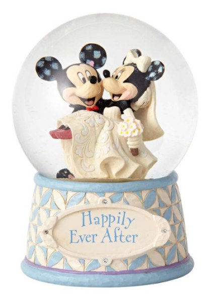 SNOWBALL MARIAGE DE MICKEY ET MINNIE - DISNEY TRADITIONS