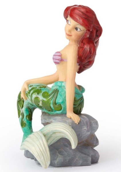 ARIEL SUR SON ROCHER - DISNEY TRADITIONS