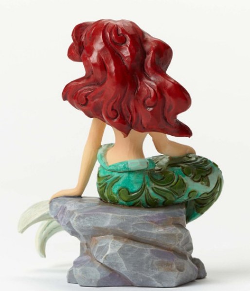 ARIEL SUR SON ROCHER - DISNEY TRADITIONS