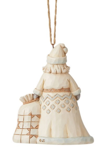SUSPENSION PERE NOEL ET SON SAC DE JOUETS - JIM SHORE