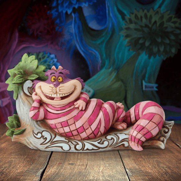 CHAT DU CHESHIRE SUR UN ARBRE - DISNEY TRADITIONS