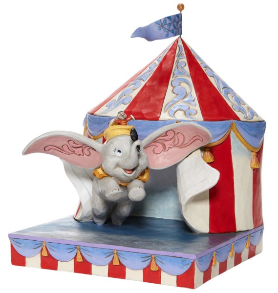 DUMBO SORT DE LA TENTE - DISNEY TRADITIONS
