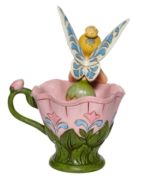 FÉE CLOCHETTE ASSISE DANS UNE FLEUR - DISNEY TRADITIONS
