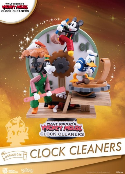 MICKEY & CIE LAVEURS D'HORLOGE - DISNEY D-STAGE
