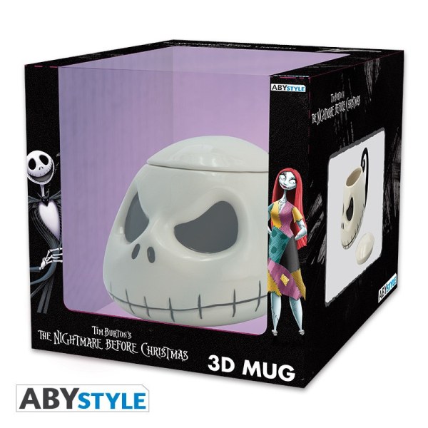 MUG 3D JACK SKELLINGTON - DISNEY NIGHTMARE BEFORE XMAS
