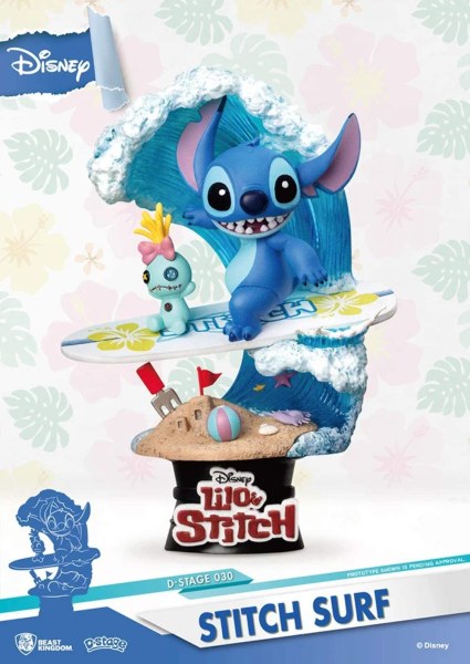 STITCH FAIT DU SURF - DISNEY D-STAGE