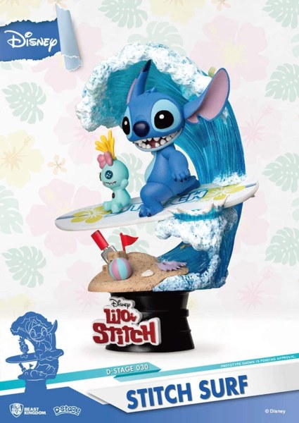 STITCH FAIT DU SURF - DISNEY D-STAGE