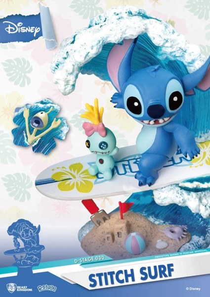 STITCH FAIT DU SURF - DISNEY D-STAGE