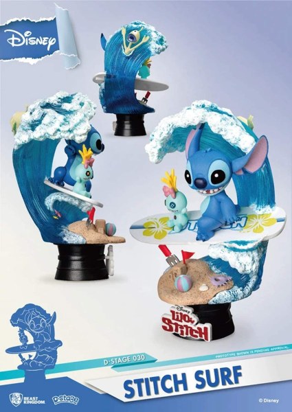 STITCH FAIT DU SURF - DISNEY D-STAGE