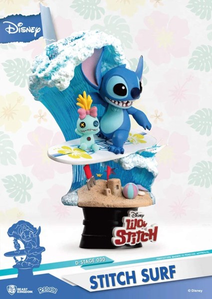 STITCH FAIT DU SURF - DISNEY D-STAGE
