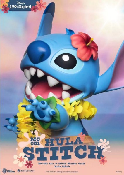 HULA STITCH - DISNEY MASTERCRAFT