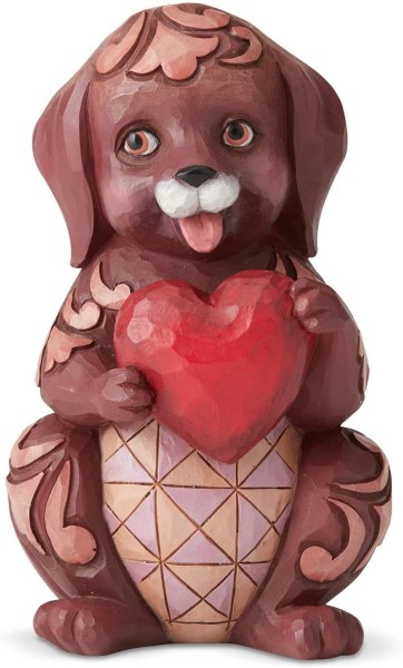 CHIEN AVEC COEUR - JIM SHORE