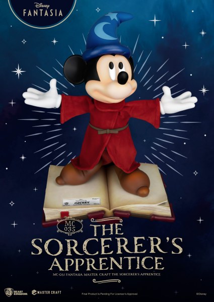 MICKEY L'APPRENTI SORCIER FANTASIA 38cm - DISNEY MASTERCRAFT