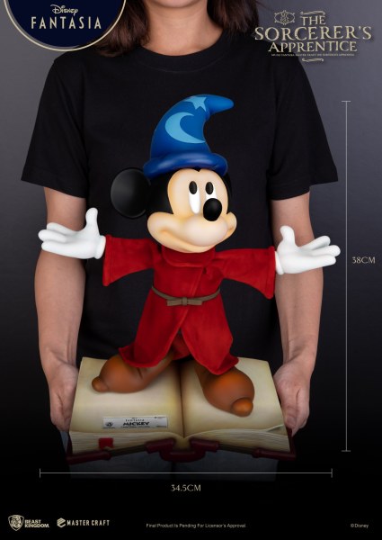 MICKEY L'APPRENTI SORCIER FANTASIA 38cm - DISNEY MASTERCRAFT