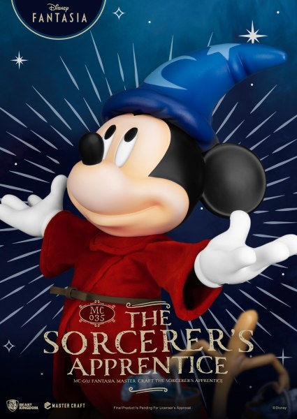 MICKEY L'APPRENTI SORCIER FANTASIA 38cm - DISNEY MASTERCRAFT