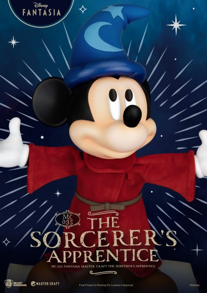MICKEY L'APPRENTI SORCIER FANTASIA 38cm - DISNEY MASTERCRAFT