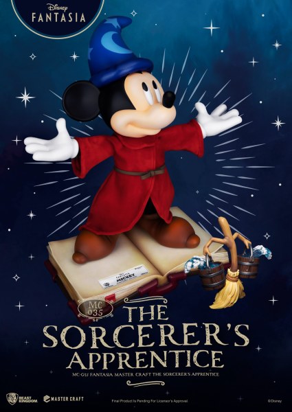 MICKEY L'APPRENTI SORCIER FANTASIA 38cm - DISNEY MASTERCRAFT