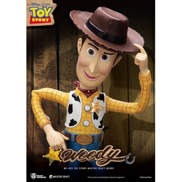 WOODY MASTERCRAFT 46cm - DISNEY TOY STORY