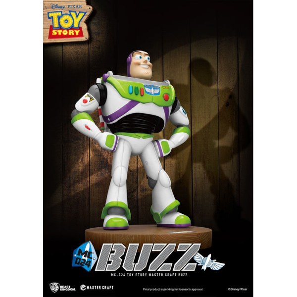 BUZZ L'ÉCLAIR MASTERCRAFT 38cm - DISNEY TOY STORY