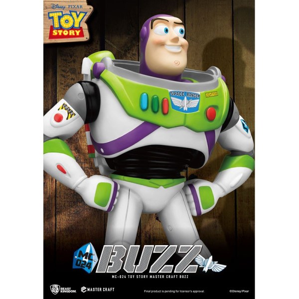 BUZZ L'ÉCLAIR MASTERCRAFT 38cm - DISNEY TOY STORY
