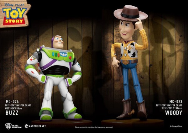 PACK DUO WOODY & BUZZ MASTERCRAFT - DISNEY TOY STORY