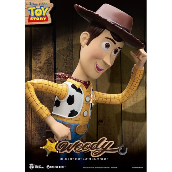 PACK DUO WOODY & BUZZ MASTERCRAFT - DISNEY TOY STORY