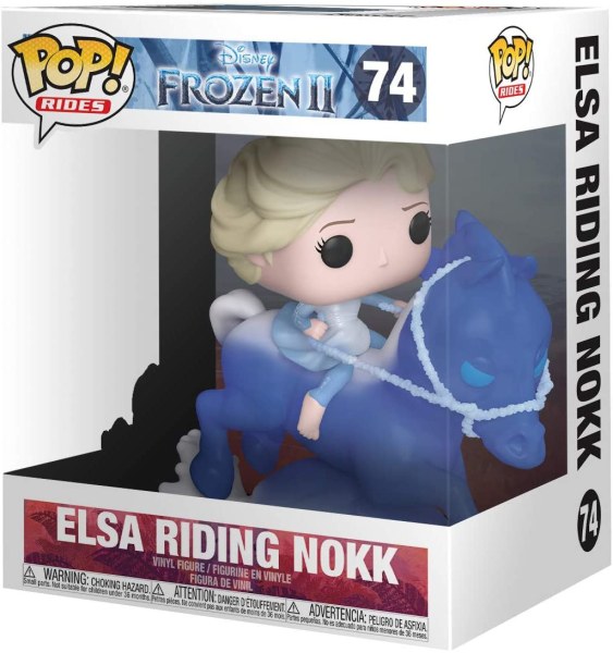 FUNKO POP! RIDES 74 - DISNEY FROZEN 2 - ELSA SUR LE NOKK