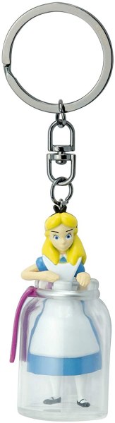 PORTE-CLÉS 3D ALICE DANS LA BOUTEILLE - DISNEY