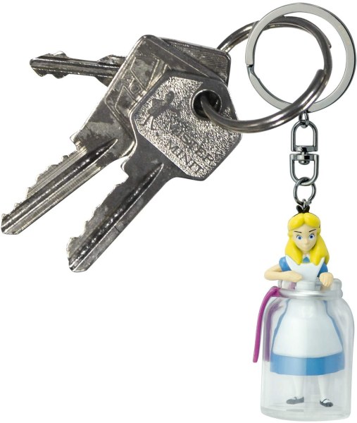 PORTE-CLÉS 3D ALICE DANS LA BOUTEILLE - DISNEY