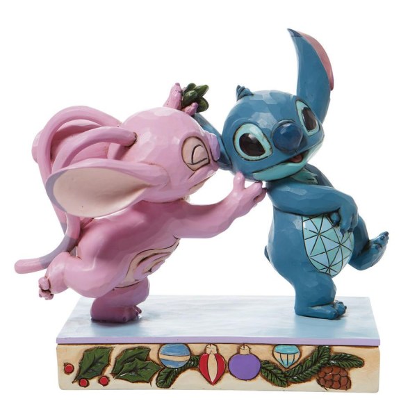 ANGEL ET STITCH SOUS LE GUI - DISNEY TRADITIONS