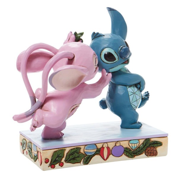 ANGEL ET STITCH SOUS LE GUI - DISNEY TRADITIONS