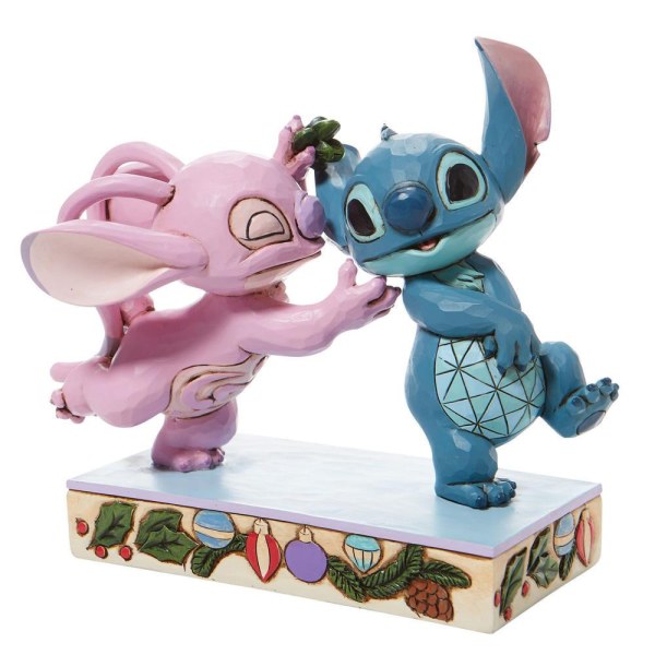 ANGEL ET STITCH SOUS LE GUI - DISNEY TRADITIONS