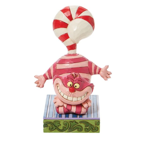 CHAT DU CHESHIRE CANDY CANE TAIL - DISNEY TRADITIONS