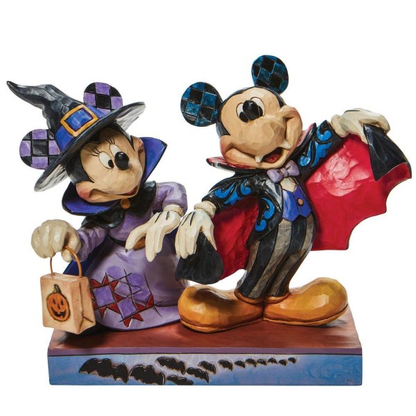 MINNIE SORCIERE ET MICKEY VAMPIRE - DISNEY TRADITIONS