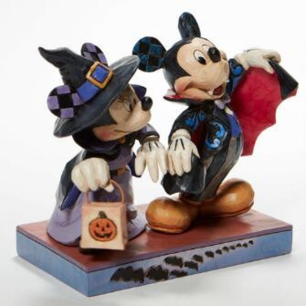 MINNIE SORCIERE ET MICKEY VAMPIRE - DISNEY TRADITIONS
