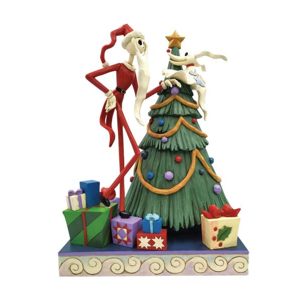 SANTA JACK ET ZERO FONT LE SAPIN DE NOËL - DISNEY TRADITIONS