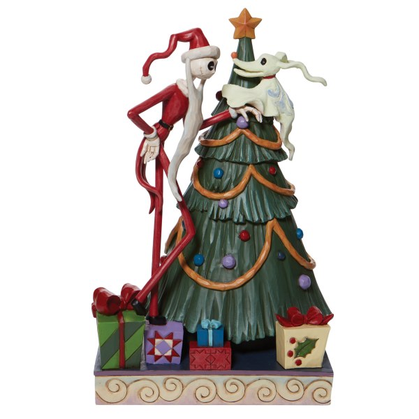 SANTA JACK ET ZERO FONT LE SAPIN DE NOËL - DISNEY TRADITIONS