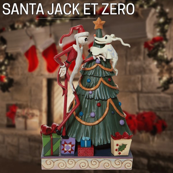 SANTA JACK ET ZERO FONT LE SAPIN DE NOËL - DISNEY TRADITIONS