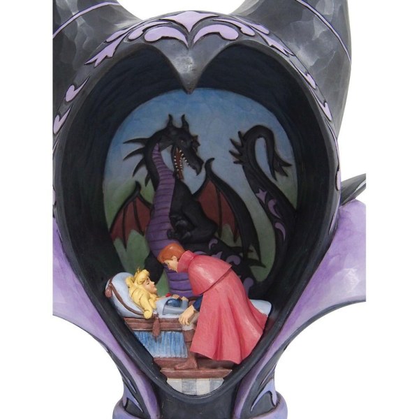 DIORAMA COIFFE MALEFIQUE - DISNEY TRADITIONS