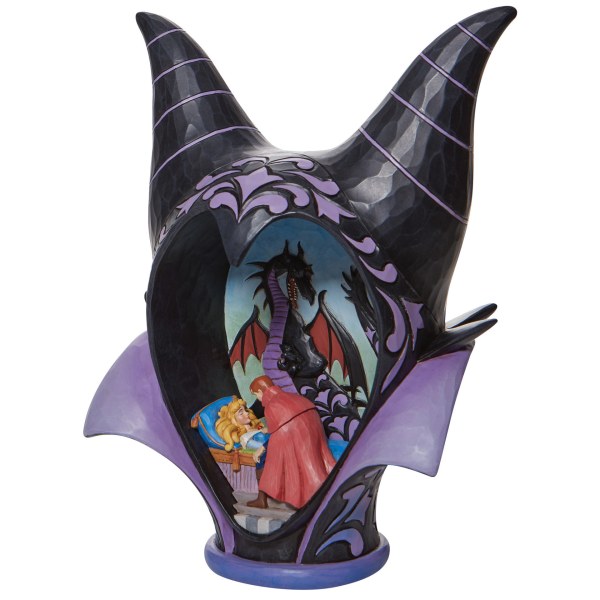 DIORAMA COIFFE MALEFIQUE - DISNEY TRADITIONS