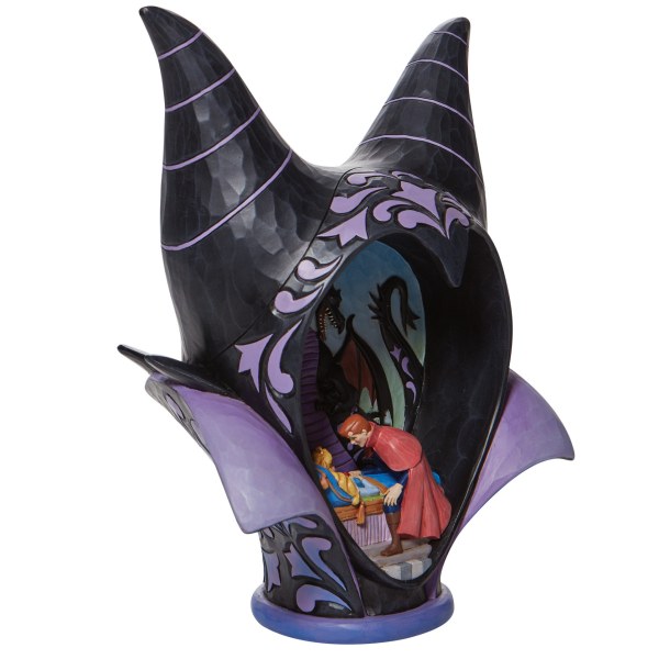 DIORAMA COIFFE MALEFIQUE - DISNEY TRADITIONS