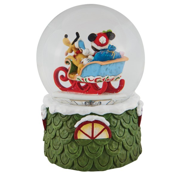 BOULE À NEIGE MICKEY ET PLUTO - DISNEY TRADITIONS